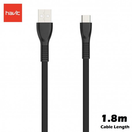 کابل USB-C هویت H612 با طول 1.8 متر